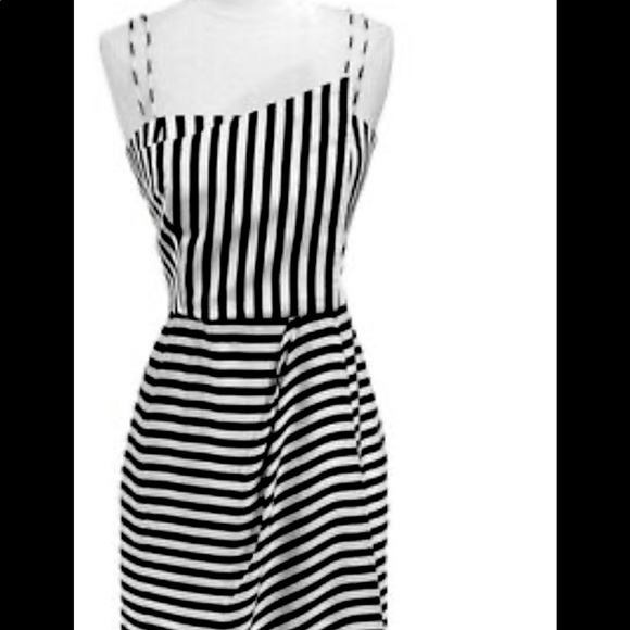 Armani Collezioni Silk Asymmetrical Cocktail Dress